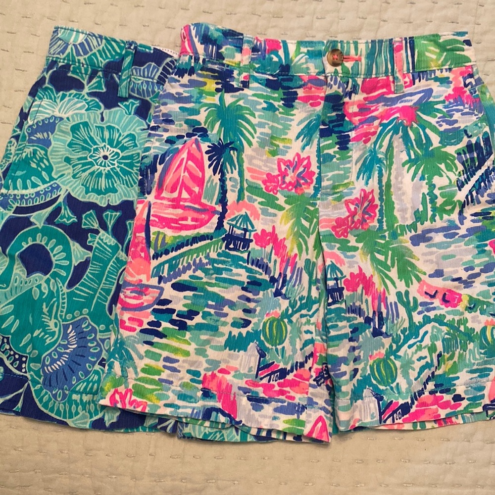 Lily Pulitzer boys Beaumont Shorts, size 5